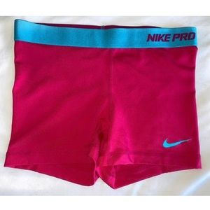Nike Pro dry fit shorts